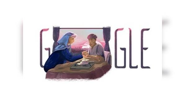 Google doodle celebrates the 90th birth anniversary of German-Pakistani physician Dr Ruth Pfau