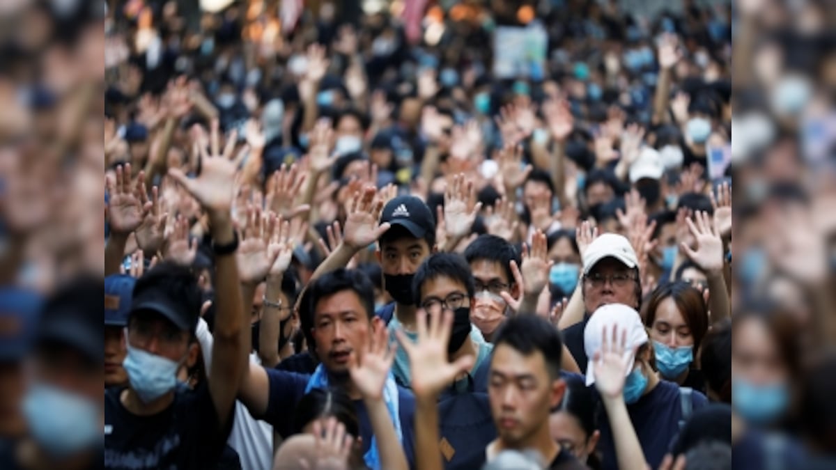 Hong Kong protesters set busy schedule for pro-democracy demonstrations ahead of China's 70th anniversary