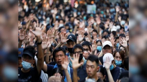 Hong Kong protesters set busy schedule for pro-democracy demonstrations ahead of China's 70th anniversary