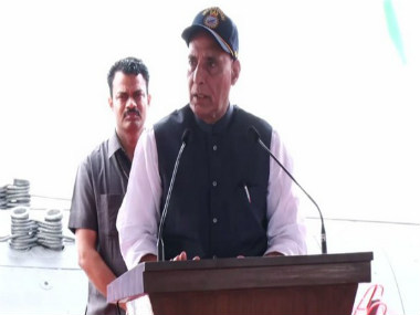 Rajnath Singh commissions INS Khanderi into Indian Navy, says India can now give 'much bigger blow' to Pakistan Rajnath Singh commissions INS Khanderi into Indian Navy, says India can now give 'much bigger blow' to Pakistan