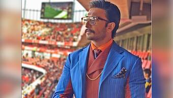 Watch: Ranveer Singh raps during Arsenal-Tottenham's Premier League clash at Emirates Stadium