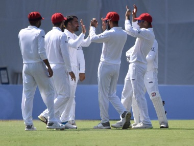 Bangladesh vs Afghanistan: Captain Rashid Khan's all-round display puts visitors in command on Day 2 Bangladesh vs Afghanistan: Captain Rashid Khan's all-round display puts visitors in command on Day 2