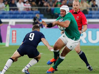 Rugby World Cup 2019: Ireland issue statement of intent with dominant 27-3 victory over neighbours Scotland