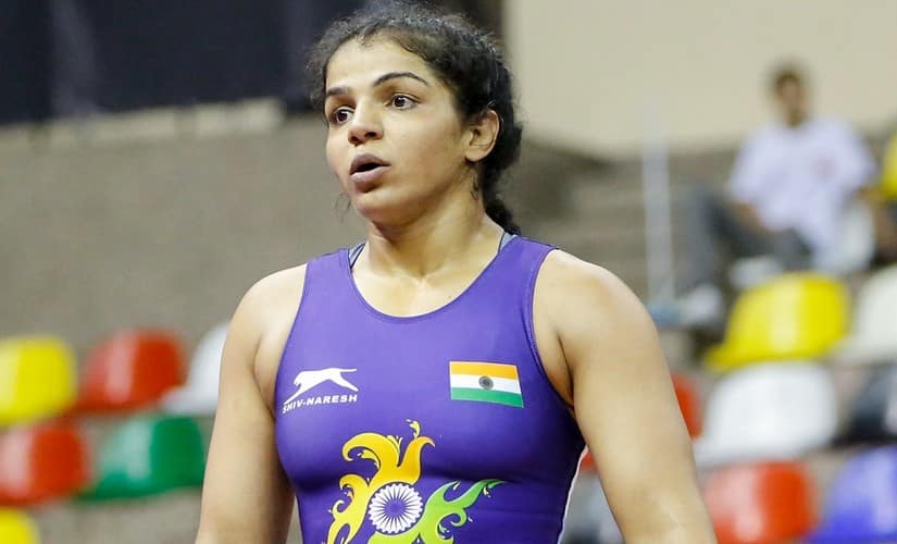 Rio Olympics bronze medallist Sakshi Malik will be India’s contender in the 62kg weight class. Image courtesy: Wrestling Federation of India