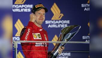 Formula 1 2019: Ferrari's Sebastian Vettel ends year-long drought for victory with Singapore Grand Prix triumph