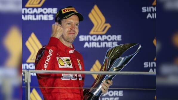 Formula 1 2019: Ferrari's Sebastian Vettel ends year-long drought for victory with Singapore Grand Prix triumph