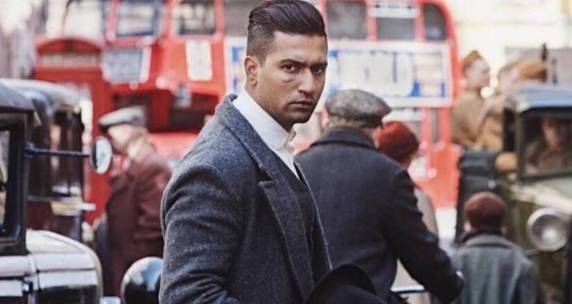 Vicky Kaushal on set of Sardar Udham Singh | Image via Twitter