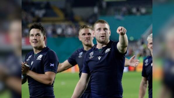 Rugby World Cup 2019: Scotland beat Samoa 34-0 to earn bonus point and keep hopes alive in tight Pool A