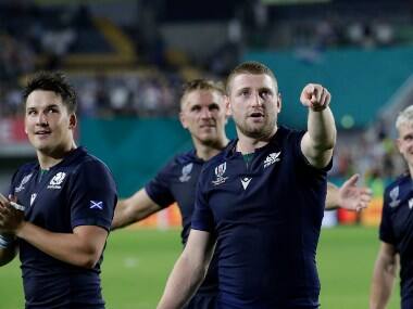 Rugby World Cup 2019: Scotland beat Samoa 34-0 to earn bonus point and keep hopes alive in tight Pool A