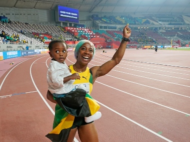 World Athletics Championships 2019: Returning new-mothers Shelly-Ann Fraser-Pryce, Allyson Felix revel in record glory World Athletics Championships 2019: Returning new-mothers Shelly-Ann Fraser-Pryce, Allyson Felix revel in record glory