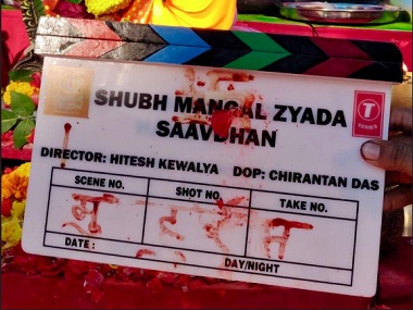 Shubh Mangal Zyada Saavdhan: Ayushmann Khurrana's film goes on floors, will release on 13 March 2020 Shubh Mangal Zyada Saavdhan: Ayushmann Khurrana's film goes on floors, will release on 13 March 2020