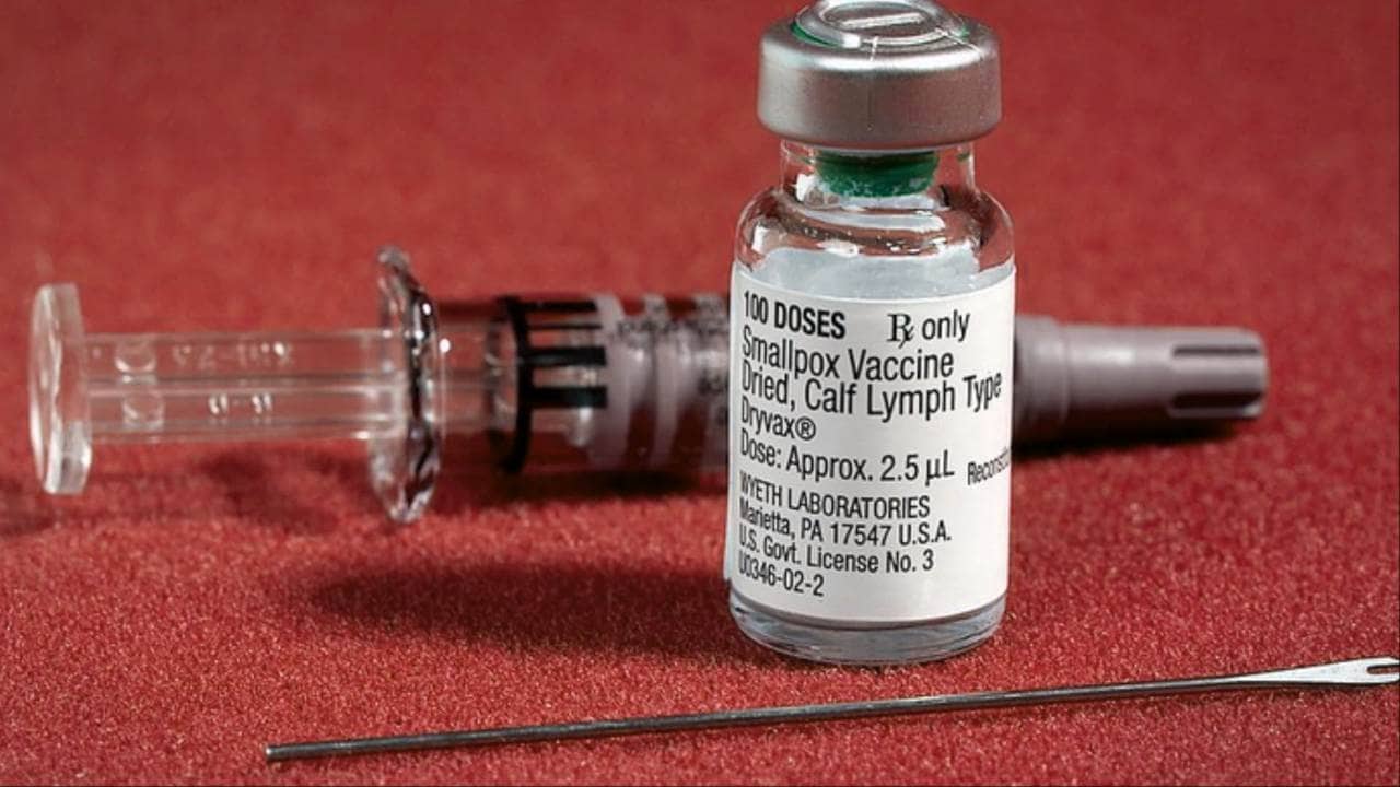 The smallpox vaccine.