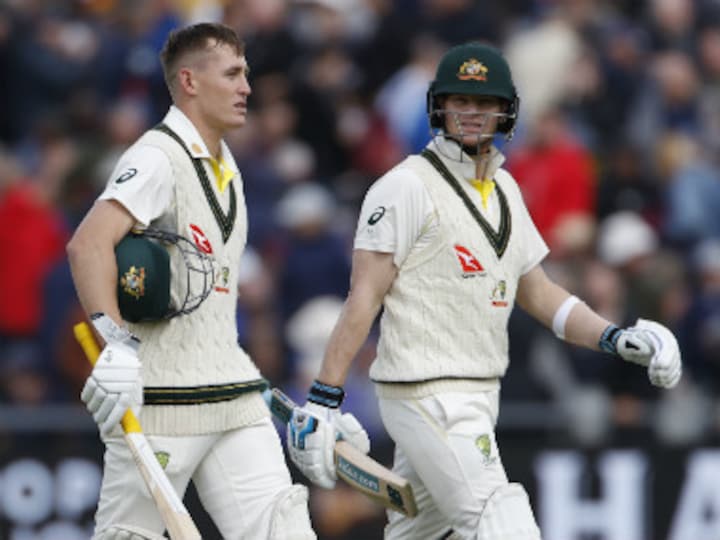 The Final Word Ashes Podcast: Listen to Geoff Lemon and Adam Collins as they discuss Steve Smith and Marnus Labuschagne's fight back on Day 1 in Manchester