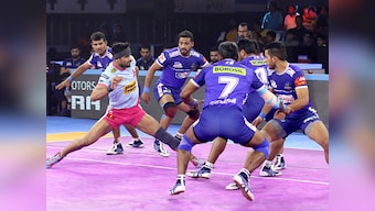 Pro Kabaddi 2019: Deepak Niwas Hooda secures Super 10 to help Jaipur Pink Panthers hold in-form Haryana Steelers to draw