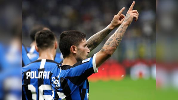 Serie A: Inter Milan reclaim top spot after beating 10-man Udinese; Juventus held to goalless draw by Fiorentina