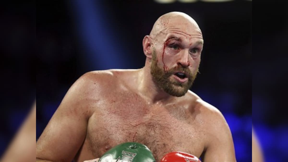 Bloodied in battle with Otto Wallin but unbowed, Tyson Fury says he is 'ready for war' against Deontay Wilder