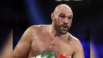 Bloodied in battle with Otto Wallin but unbowed, Tyson Fury says he is 'ready for war' against Deontay Wilder