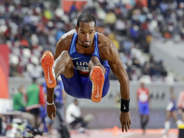 World Athletics Championships 2019: USA's triple jumper Christian Taylor survives elimination scare to complete golden treble World Athletics Championships 2019: USA's triple jumper Christian Taylor survives elimination scare to complete golden treble