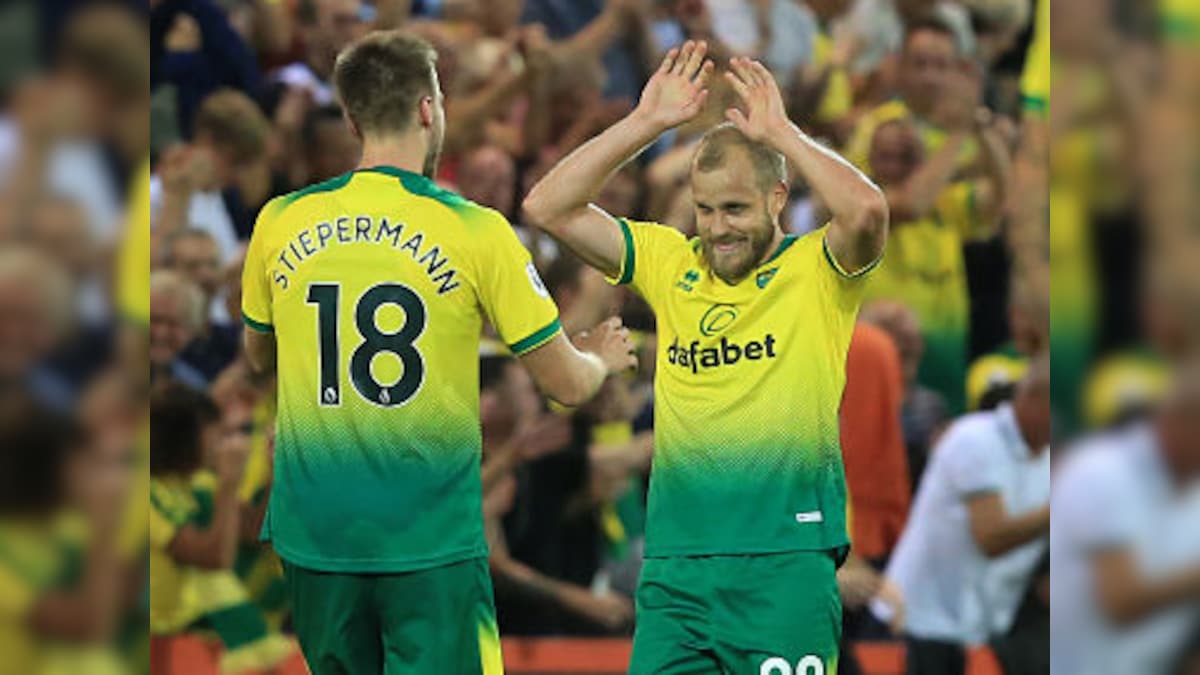 Premier League: In-form striker Teemu Pukki stars as Norwich City stun defending champions Manchester City in five-goal thriller