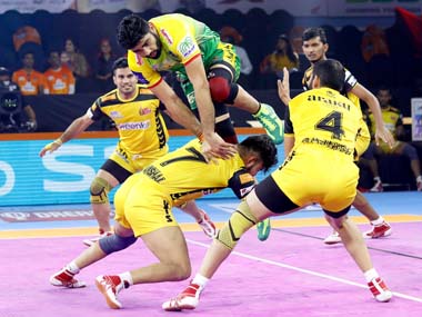 Pro Kabaddi 2019: Pardeep Narwal, Siddharth Desai star as Patna Pirates, Telugu Titans play out thrilling 42-42 tie Pro Kabaddi 2019: Pardeep Narwal, Siddharth Desai star as Patna Pirates, Telugu Titans play out thrilling 42-42 tie
