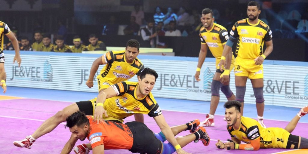 Pro Kabaddi 2019 Highlights, Telugu Titans Vs Dabang Delhi In Pune ...