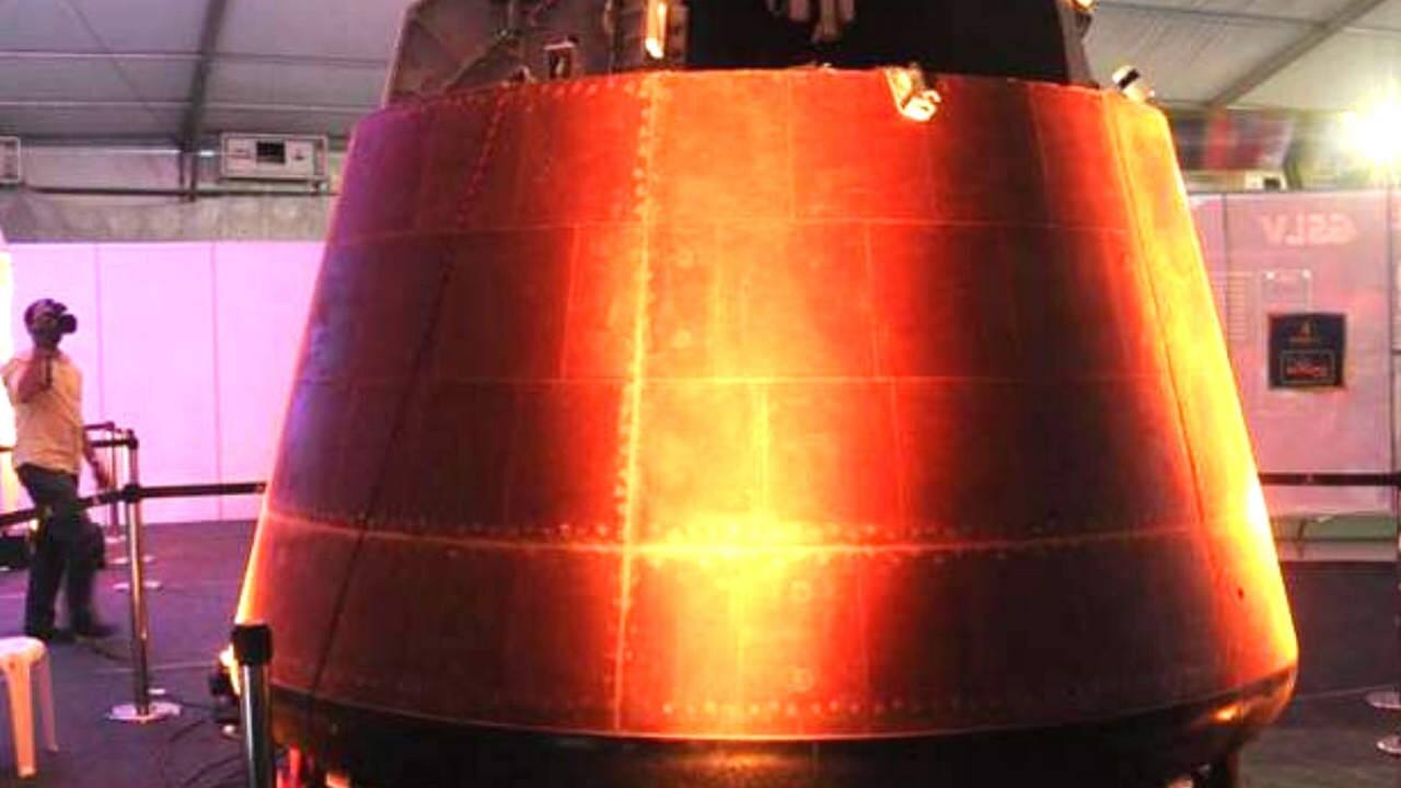 The capsule that ISRO plans to use for Gaganyaan. Image Credit: Next Generation Weapons Technology