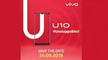 Vivo to unveil a new U-series phone in India called U10 on 24 September