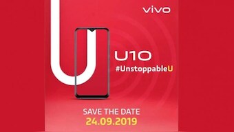 Vivo to unveil a new U-series phone in India called U10 on 24 September