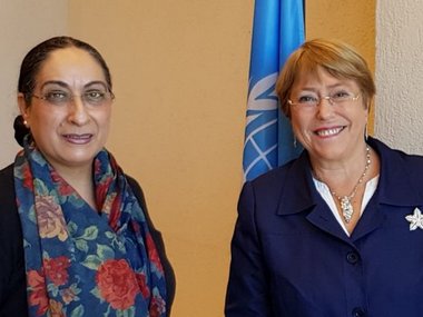 MEA's Vijay Thakur Singh meets UN rights chief in Geneva, expresses India's concerns on Pakistan-backed cross-border terrorism MEA's Vijay Thakur Singh meets UN rights chief in Geneva, expresses India's concerns on Pakistan-backed cross-border terrorism