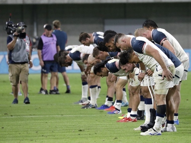 Rugby World Cup 2019: Teams clean up dressing rooms, bow to fans and sport traditional outfits to endear themselves to Japan Rugby World Cup 2019: Teams clean up dressing rooms, bow to fans and sport traditional outfits to endear themselves to Japan