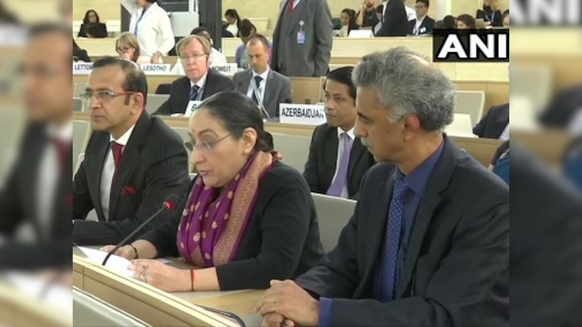 Full text of India's statement at UNHRC: Revoking Jammu and Kashmir's special status is country's sovereign decision, says MEA Secy