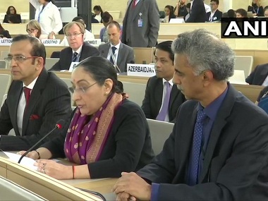 Full text of India's statement at UNHRC: Revoking Jammu and Kashmir's special status is country's sovereign decision, says MEA Secy Full text of India's statement at UNHRC: Revoking Jammu and Kashmir's special status is country's sovereign decision, says MEA Secy