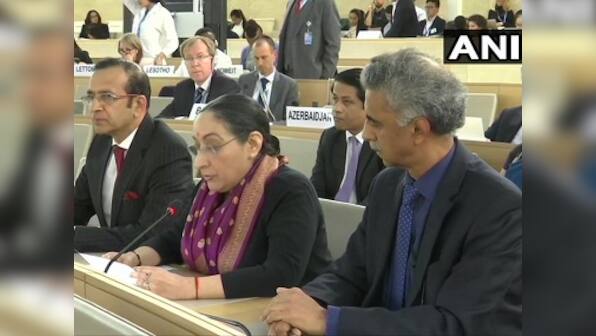 Full text of India's statement at UNHRC: Revoking Jammu and Kashmir's special status is country's sovereign decision, says MEA Secy