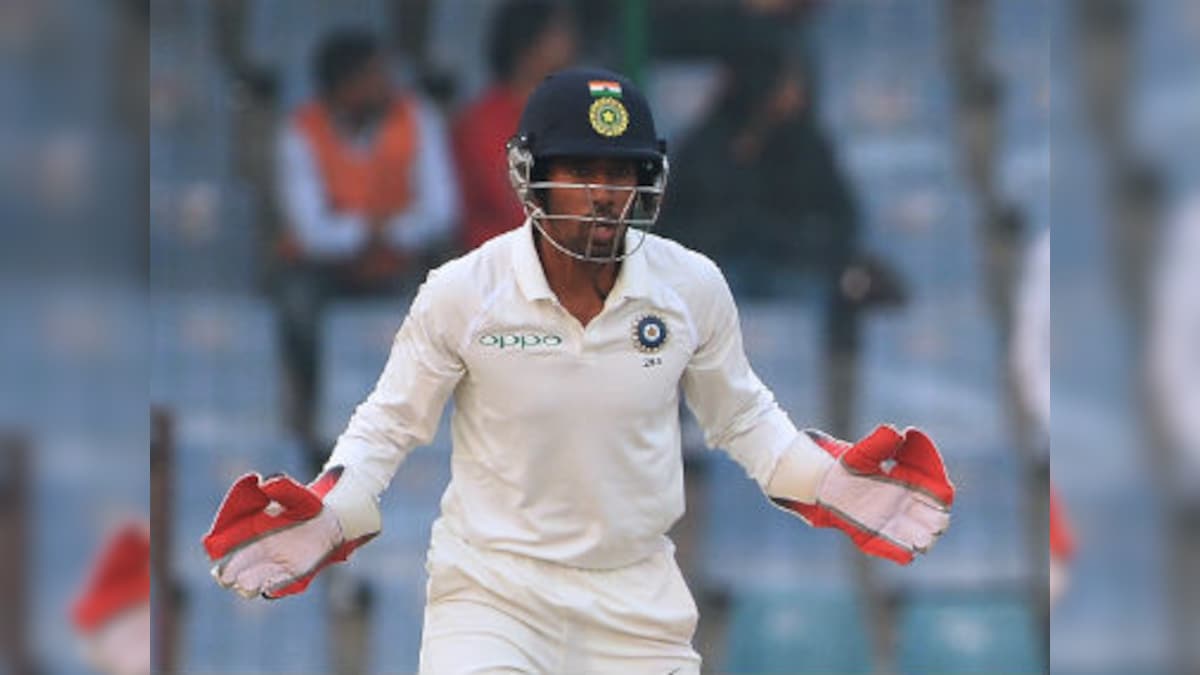 Ranji Trophy 2019-20: Wriddhiman Saha to miss Delhi match to avoid risk of aggravating finger injury