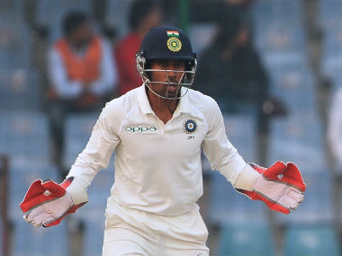 India vs South Africa: Understated Wriddhiman Saha continues to repose team management's trust with trademark grit India vs South Africa: Understated Wriddhiman Saha continues to repose team management's trust with trademark grit