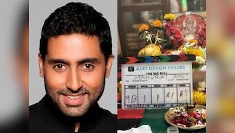 Abhishek Bachchan starts shooting for The Big Bull, film produced by Ajay Devgn
