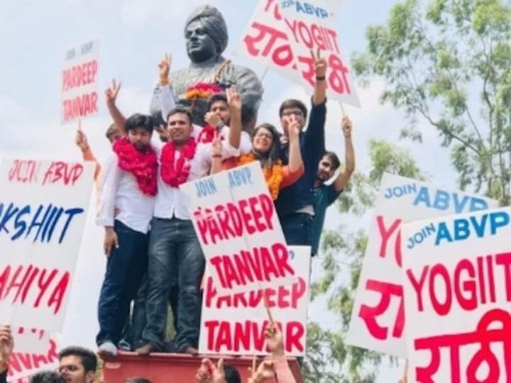 DUSU Election Result 2019: ABVP bags three posts, NSUI gets one; Akshit Dahiya elected president