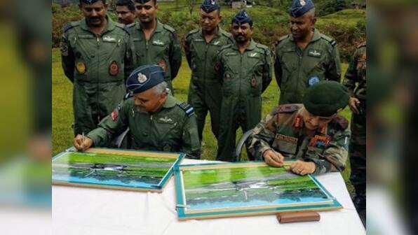Indian Air Force inaugurates resurfaced runway at Advance Landing Ground in Arunachal Pradesh's Vijay Nagar