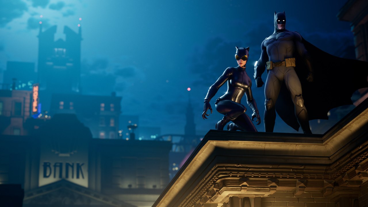 Fortnite x Batman crossover event will go on until 6 October. Image: Fortnite.