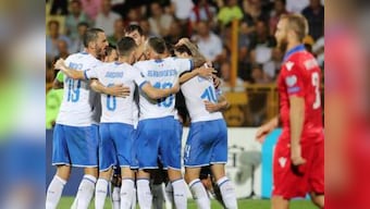 Euro 2020 Qualifiers: Andrea Belotti scores double as Italy hit back to beat 10-man Armenia