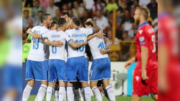 Euro 2020 Qualifiers: Andrea Belotti scores double as Italy hit back to beat 10-man Armenia