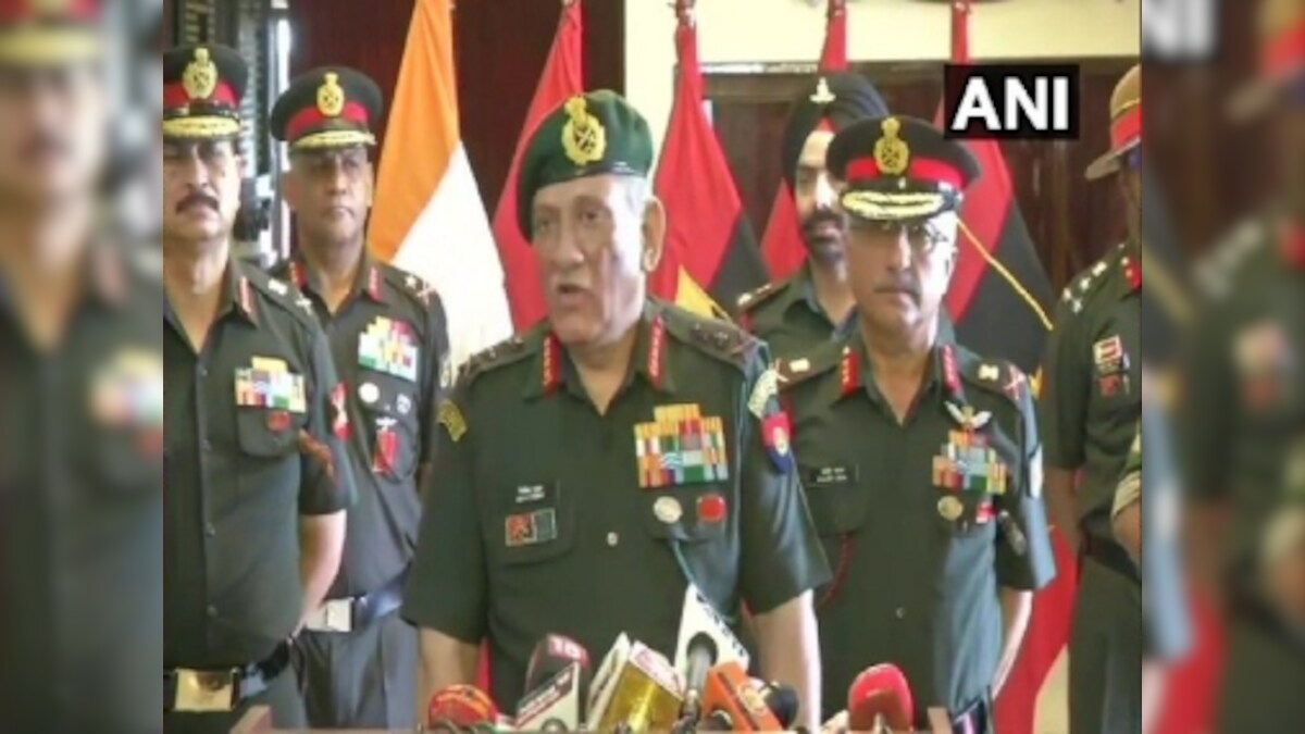 Army chief General Bipin Rawat accuses Pakistan of 'reactivating' Balakot terror camp, blames Islamabad of ceasefire violations along LoC