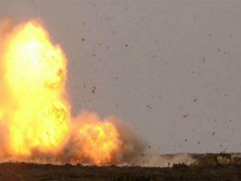 Four Iraqi soldiers wounded after rockets hit Balad airbase housing US forces, says military Four Iraqi soldiers wounded after rockets hit Balad airbase housing US forces, says military