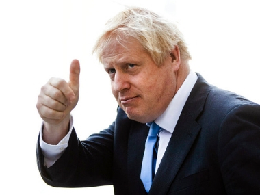 British broadcaster Channel 4 depicts Boris Johnson as block of melting ice during debate on environment; Tories cry foul over move British broadcaster Channel 4 depicts Boris Johnson as block of melting ice during debate on environment; Tories cry foul over move