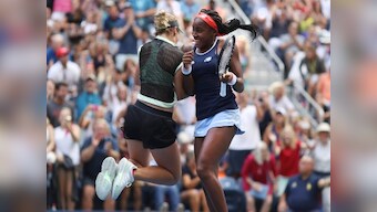 US Open 2019: Coco Gauff bolstered by fans' support after loss to Naomi Osaka, returns with a smile for second- round doubles match