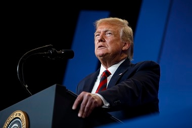 Donald Trump confirms he spoke to a Taliban leader, making him first US president to do so; says they had 'good talk'