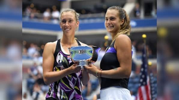 US Open 2019: Elise Mertens, Aryna Sabalenka down Victoria Azarenka, Ashleigh Barty to win women's doubles title