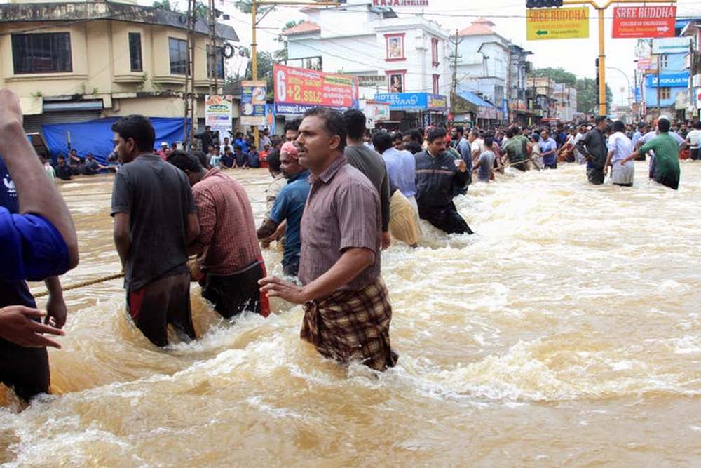 More than 500 people died in severe flooding in Kerala in 2018. image credit: AJP / shutterstock