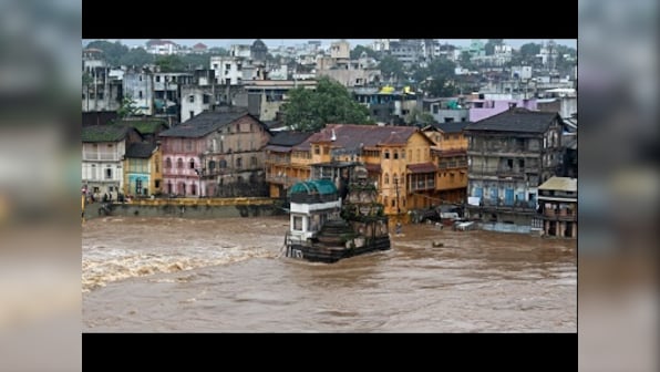 Flood alert raised in Andhra Pradesh as river Godavari crosses 50-ft mark in Bhadrachalam; runs two feet less than third warning of 53-ft