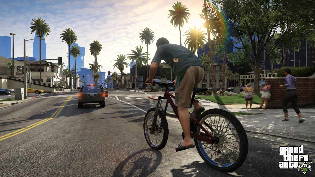 Grand Theft Auto: V is available on the Rockstar Games Launcher. Image: Rockstar Games.